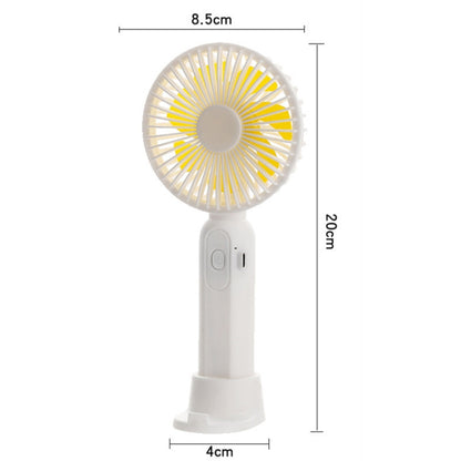 M9 Handheld Mini Fan Outdoor USB Charging Desktop Fan 800mAh(Green) - Electric Fans by buy2fix | Online Shopping UK | buy2fix