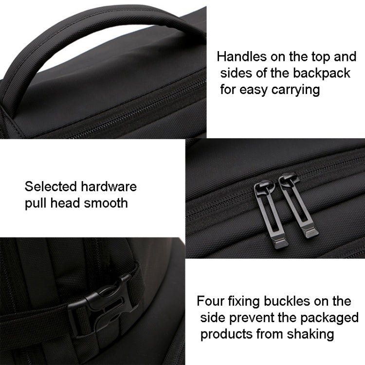 For DJI Mavic 3 Classic Storage Bag Backpack Can Accommodate 15 Inch Laptop & Tablet(Black) - DJI & GoPro Accessories by buy2fix | Online Shopping UK | buy2fix