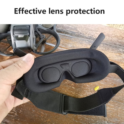 For DJI Goggles 2 Foam Padding Sponge Eye Pad Mask Black - Consumer Electronics by buy2fix | Online Shopping UK | buy2fix