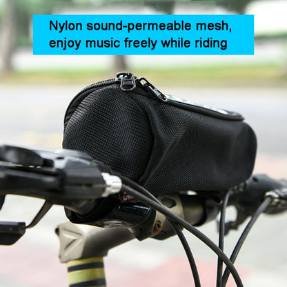 For JBL FLIP5/6/7 Speaker Bicycle Front Bag Outdoor Riding Audio Messenger Shoulder Bag(Black) - Protective Case by buy2fix | Online Shopping UK | buy2fix