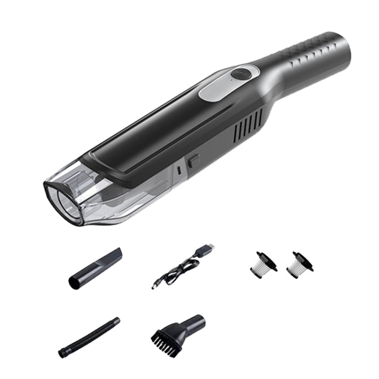 YX3560 Handheld Small Straight Handle Car Wireless Vacuum Cleaner, Style: Upgrade (Black) -  by buy2fix | Online Shopping UK | buy2fix