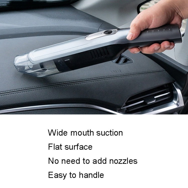 YX3560 Handheld Small Straight Handle Car Wireless Vacuum Cleaner, Style: Luxury (Black) -  by buy2fix | Online Shopping UK | buy2fix