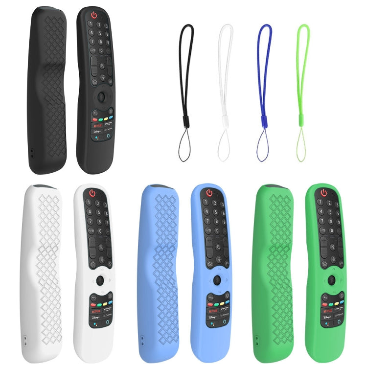 For LG AN-MR21GC / AN-MR21N / AN-MR21GA TV Remote Control Silicone Case(Luminous Green) - Remote Control Covers by buy2fix | Online Shopping UK | buy2fix