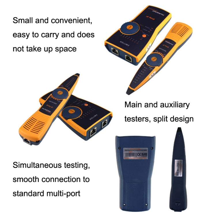 PN-F RJ11 / RJ45 Network Wiring Finder Network Cable Checker POE Tester Anti-interference - Lan Cable and Tools by buy2fix | Online Shopping UK | buy2fix