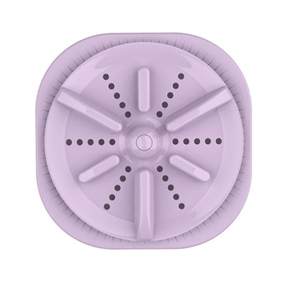 Portable Mini Turbo Switch Three-Speed Timing Washing Machine, Size: Vibration(Purple) - Washing Machines & Parts by buy2fix | Online Shopping UK | buy2fix