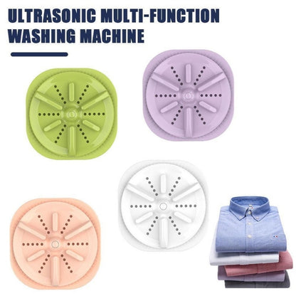 Portable Mini Turbo Switch Three-Speed Timing Washing Machine, Size: Turbine Basic(Pink) - Washing Machines & Accessories by buy2fix | Online Shopping UK | buy2fix