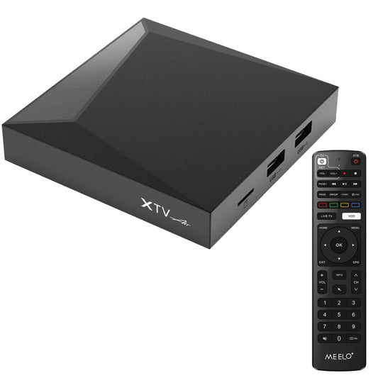 XTV Air 2GB+16GB Infrared Remote Control Version Mini HD 4K Android TV Box Network Set-Top Box Amlogic S905w2 Quad Core(UK Plug) - Amlogic S905 by buy2fix | Online Shopping UK | buy2fix