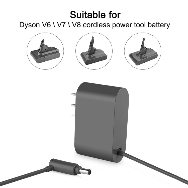 DS-6201 Vacuum Cleaner Battery Universal Charger For Dyson V6 V7 V8 DC62 SV04(EU Plug) - Dyson Accessories by buy2fix | Online Shopping UK | buy2fix