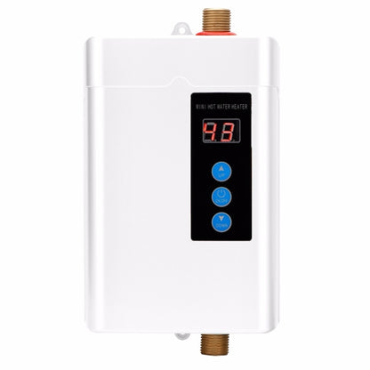 EU Plug 4000W Electric Water Heater With Remote Control Adjustable Temperate(White) - Water Heaters & Parts by buy2fix | Online Shopping UK | buy2fix