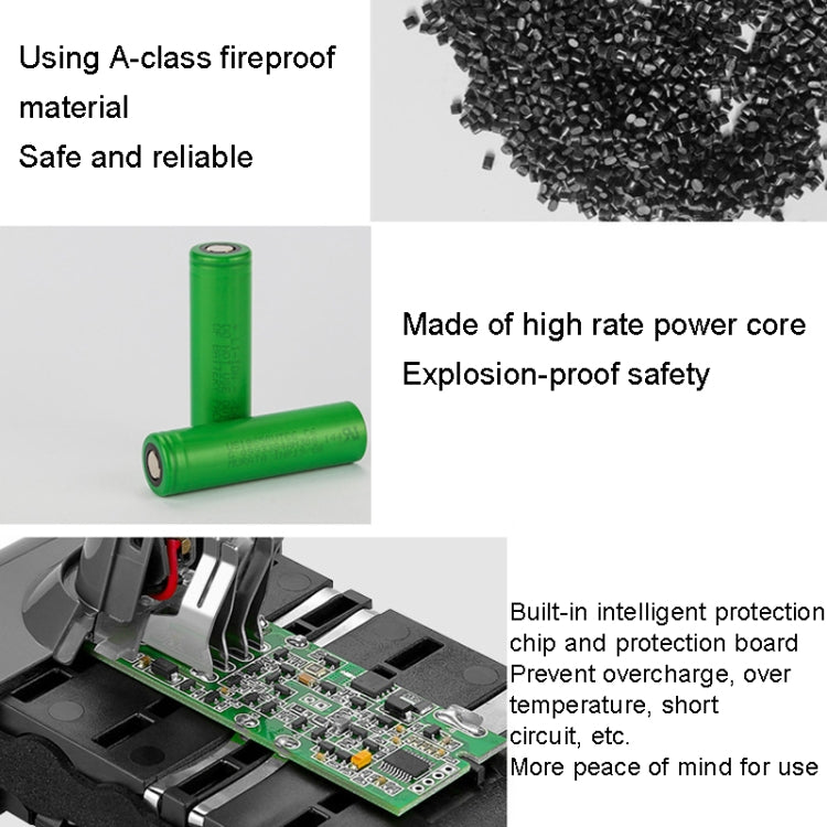 For Dyson V7 Series Battery 21.6V Vacuum Cleaner Accessories Sweeping Machine Battery Spare Power, Capacity: 2500mAh - Dyson Accessories by buy2fix | Online Shopping UK | buy2fix