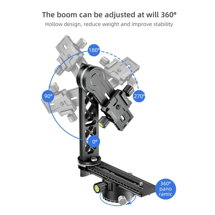 BEXIN  GH-720A Tripod Head  720 Degree Rotating Panorama Head - Tripod Heads by BEXIN | Online Shopping UK | buy2fix