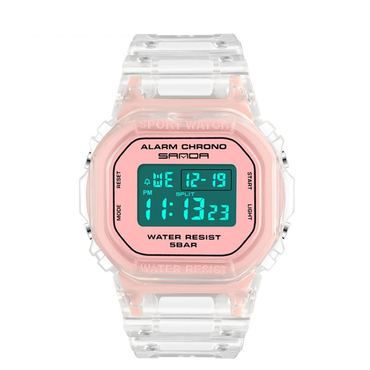 SANDA 2009 Multifunctional Sports Waterproof Calendar Watch(Cherry) - Sport Watches by SANDA | Online Shopping UK | buy2fix