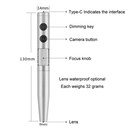 5 Million Digital Electron Microscope Magnifying Dermatoscope, Specification: B008 Waterproof+Z008 High Low Lifting Racks - Digital Microscope by buy2fix | Online Shopping UK | buy2fix