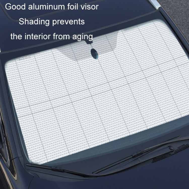 140x75cm Car Front Windshield Sun Protection Heat Insulation Foldable Sunshade - Window Foils & Solar Protection by buy2fix | Online Shopping UK | buy2fix