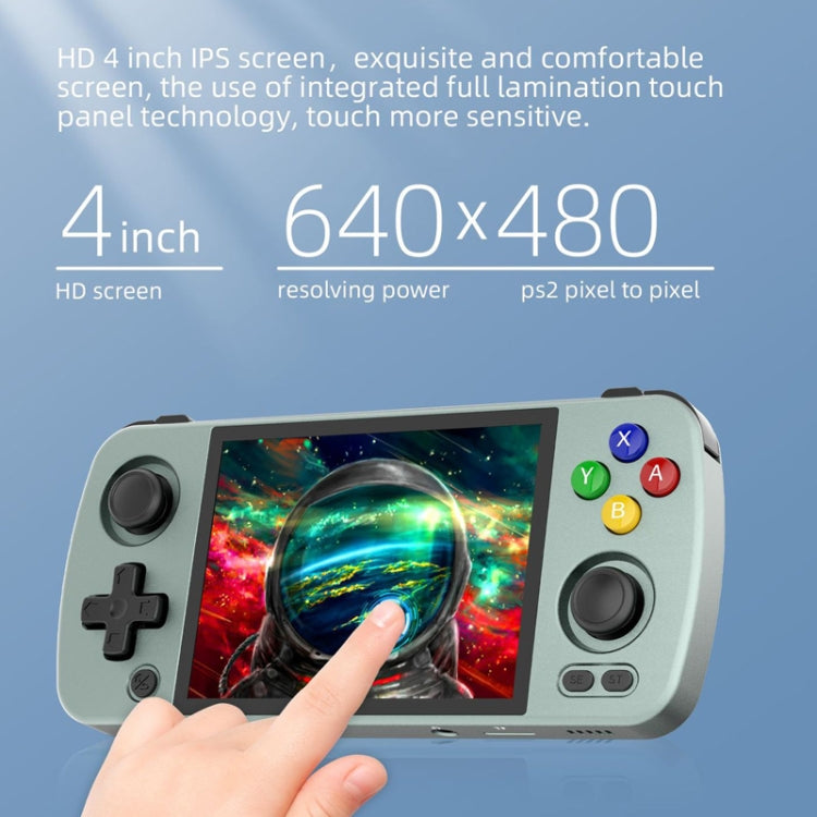 ANBERNIC RG405M Handheld Game Console 4 Inch IPS Touch Screen Aluminum Alloy Android 12 System  128G+256G 4000+Games(Black) - Pocket Console by ANBERNIC | Online Shopping UK | buy2fix