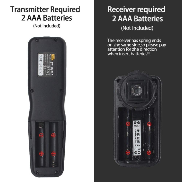 For Nikon DC0 Pixel TW283 Shutter Wireless Delay Remote Control SLR Shutter Flasher - Wireless Remote Control by Pixel | Online Shopping UK | buy2fix