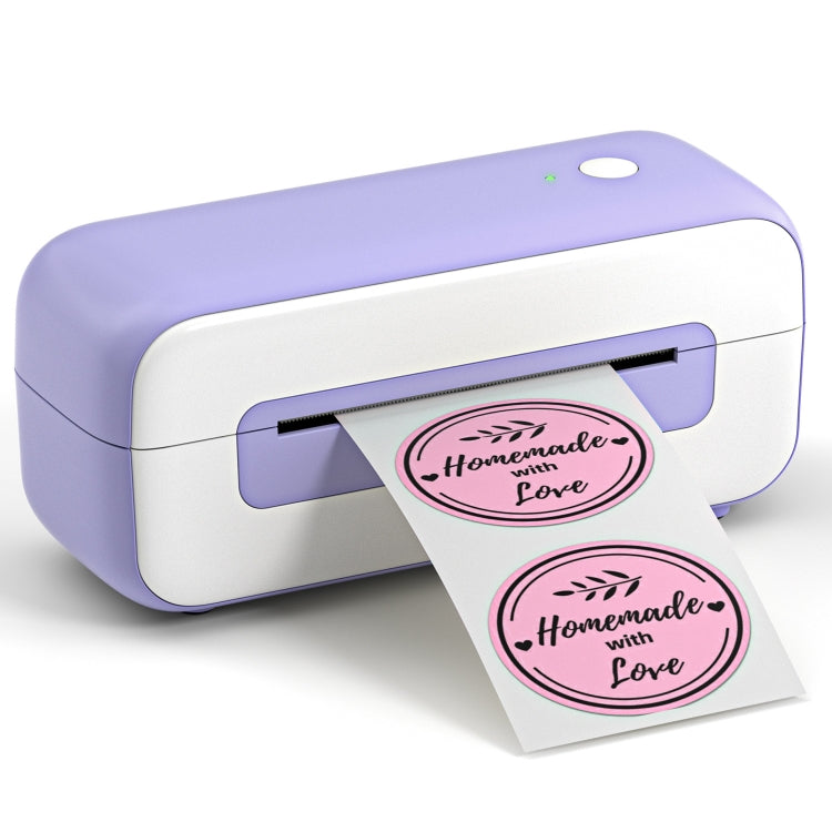 Phomemo PM246S Address Label Printer Thermal Paper Express E-Manifest Printer, Size: US(Purple) - Printer by Phomemo | Online Shopping UK | buy2fix