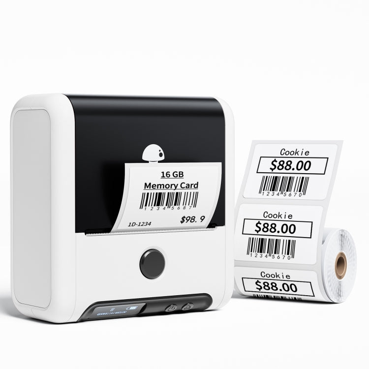 Phomemo M200 QR Code Tag Handheld Portable Bluetooth Thermal Label Printer(White) - Printer by Phomemo | Online Shopping UK | buy2fix