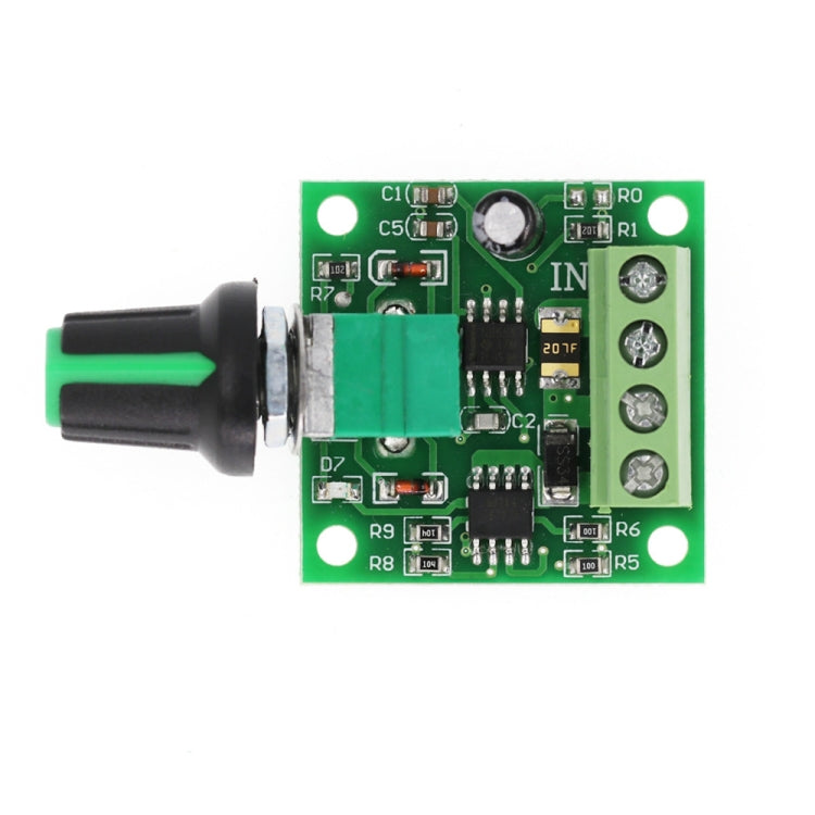 2pcs 1.8V/3V/5V/6V/12V 2A PWM DC Motor Governor Switch(1803BK) - Modules Expansions Accessories by buy2fix | Online Shopping UK | buy2fix