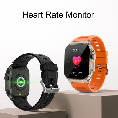 A70 1.96 Inch Health Monitoring Multifunctional IP68 Waterproof Bluetooth Call Smart Watch(Black) - Smart Watches by buy2fix | Online Shopping UK | buy2fix