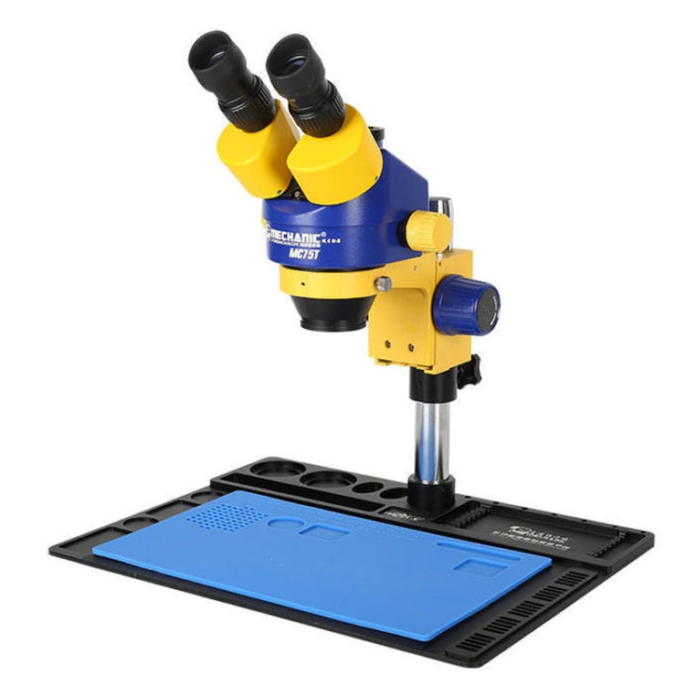 MECHANIC MC-75TimatX Trinocular Stereo Microscope Industrial Grade Can Connect To HD Display - Digital Microscope by MECHANIC | Online Shopping UK | buy2fix