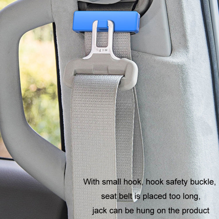 SHUNWEI 1pair Car Safety Belt Limiter Anti-Stranglehold Clip(White) - Seat Accessories by SHUNWEI | Online Shopping UK | buy2fix