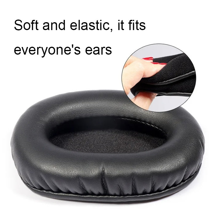 2pcs For Logitech G Pro Headphone Sponge Cover Earmuff Leather Case Headphone Accessories - Earmuff & Pad by buy2fix | Online Shopping UK | buy2fix