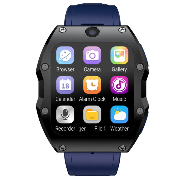 LOKMAT Appllp 3 Max 2.02-Inch Plug Card 4G Call Waterproof Sport Smart Watch With SOS(Blue) - Smart Watches by LOKMAT | Online Shopping UK | buy2fix