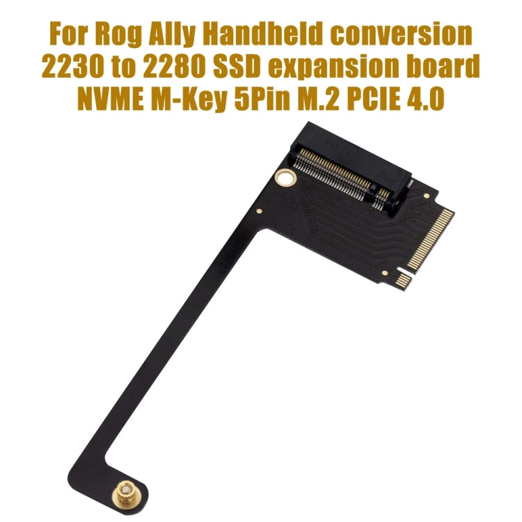 For ASUS Rog Ally Modified M2 Hard Drive PCIE4.0 Riser Card, Spec: Long - Add-on Cards by buy2fix | Online Shopping UK | buy2fix