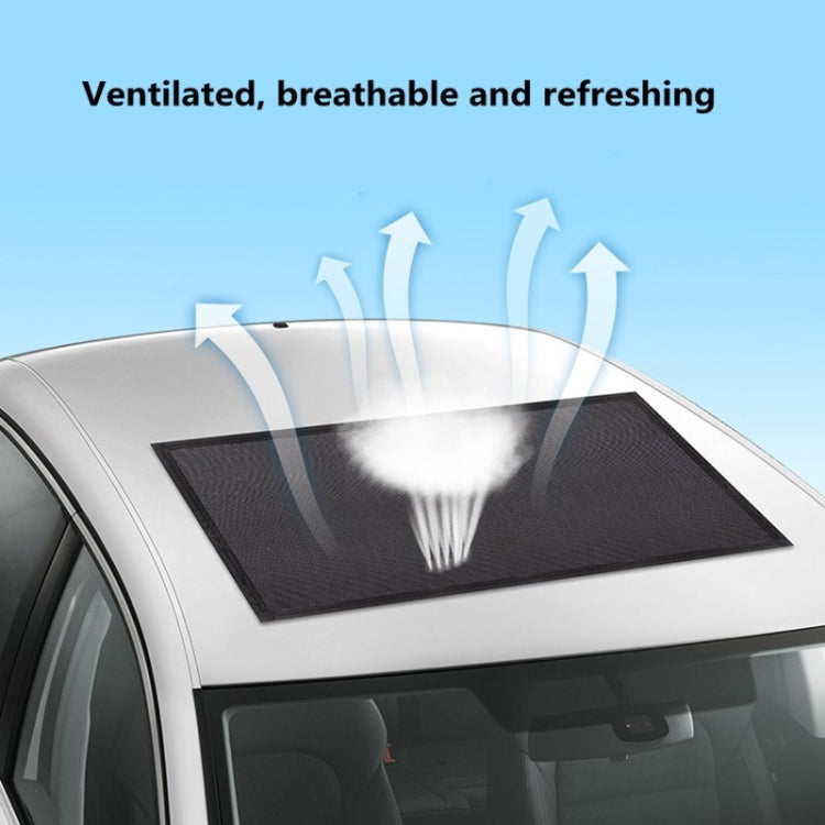 Car Sunroof Anti-mosquito Screens Magnetic Car Sunroof Sunshade, Size:95x55cm - Window Foils & Solar Protection by buy2fix | Online Shopping UK | buy2fix