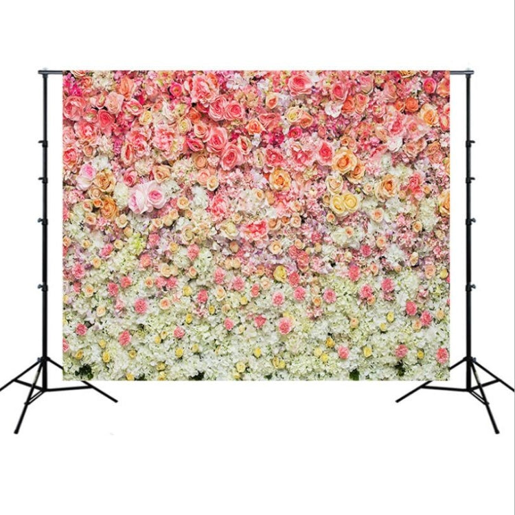 2.1m x 1.5m Rose Wall Wedding Party Photo Photography Background Cloth - Camera Accessories by buy2fix | Online Shopping UK | buy2fix