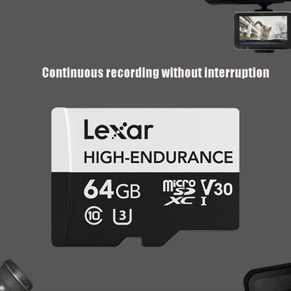 Lexar MicroSDHC 64GB High-endurance Memory Card Driving Recorder Security Monitoring TF Card Video Card - Micro SD Card by Lexar | Online Shopping UK | buy2fix