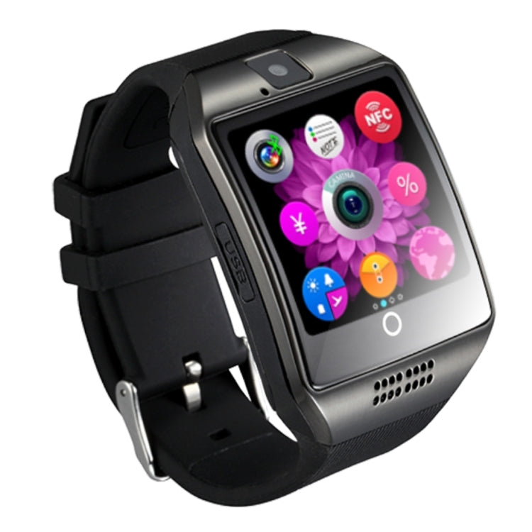 Q18 1.54 inch TFT Screen MTK6260A 360MHz Bluetooth 3.0 Smart Watch Phone, 128M + 64M Memory(Black) - Smart Watches by buy2fix | Online Shopping UK | buy2fix