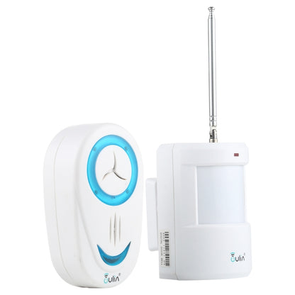 OULIA 220V Wireless Sensor Door Chime Electro Guard Watch, US Plug - Security by buy2fix | Online Shopping UK | buy2fix