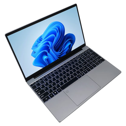 HONGSAMDE HSD1509 Notebook, 15.6 inch, 16GB+256GB, Windows 11 Intel Celeron N5105 Quad Core up to 2.9GHz, Support TF Card & WiFi & BT & HDMI, US Plug (Silver Grey) - HONGSAMDE by Hongsamde | Online Shopping UK | buy2fix