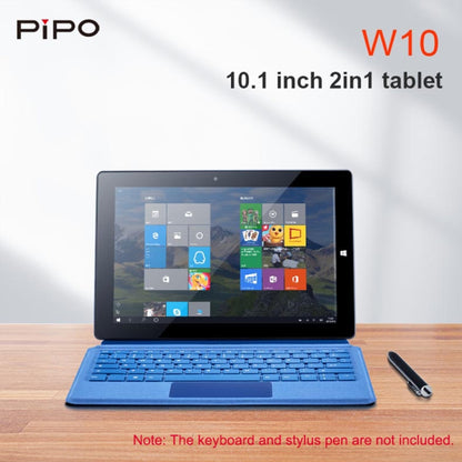 PiPO W10 2 in 1 Tablet PC, 10.1 inch, 6GB+64GB, Windows 10 System, Intel Gemini Lake N4120 Quad Core up to 2.6GHz, without Keyboard & Stylus Pen, Support Dual Band WiFi & Bluetooth & TF Card & HDMI, US Plug - PiPO by PiPo | Online Shopping UK | buy2fix
