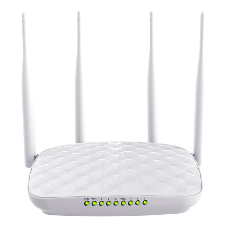 Tenda FH456 Wireless 2.4GHz 300Mbps WiFi Router with 4*5dBi External Antennas(White) - Wireless Routers by Tenda | Online Shopping UK | buy2fix