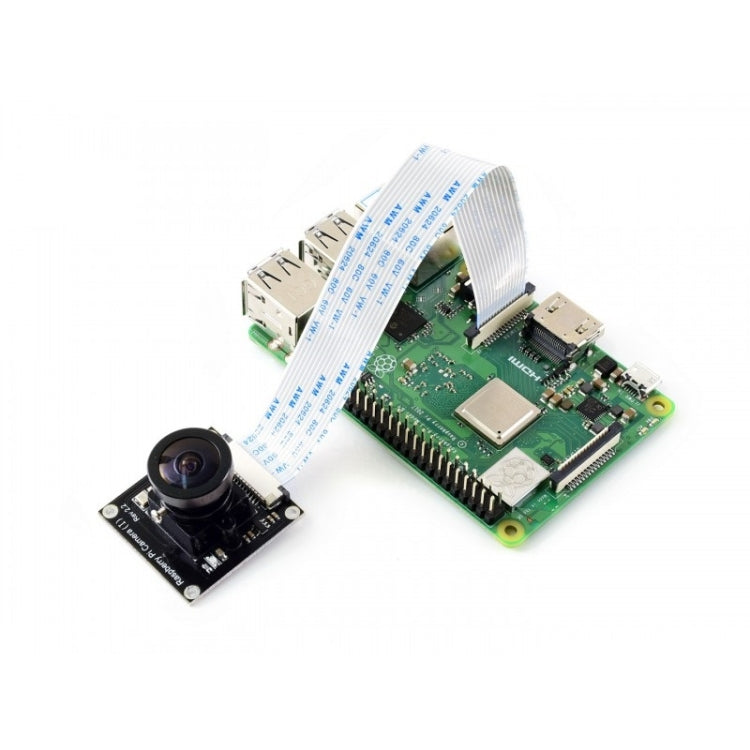 Waveshare RPi Camera (I) Fisheye Lens Module - Modules Expansions Accessories by waveshare | Online Shopping UK | buy2fix