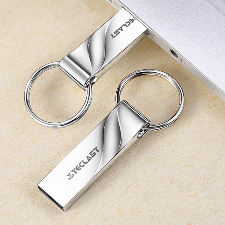 TECLAST 32GB USB 2.0 Fashion and Portable Metal USB Flash Drive with Hanging Ring - USB Flash Drives by TECLAST | Online Shopping UK | buy2fix