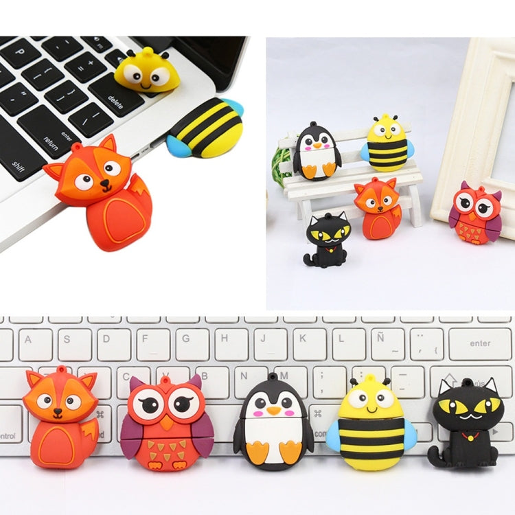 MicroDrive 64GB USB 2.0 Creative Cute Owl U Disk - Computer & Networking by MicroDrive | Online Shopping UK | buy2fix