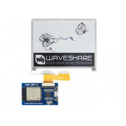 Waveshare Universal e-Paper Raw Panel Driver Board, ESP32 WiFi / Bluetooth Wireless - Modules Expansions Accessories by Waveshare | Online Shopping UK | buy2fix